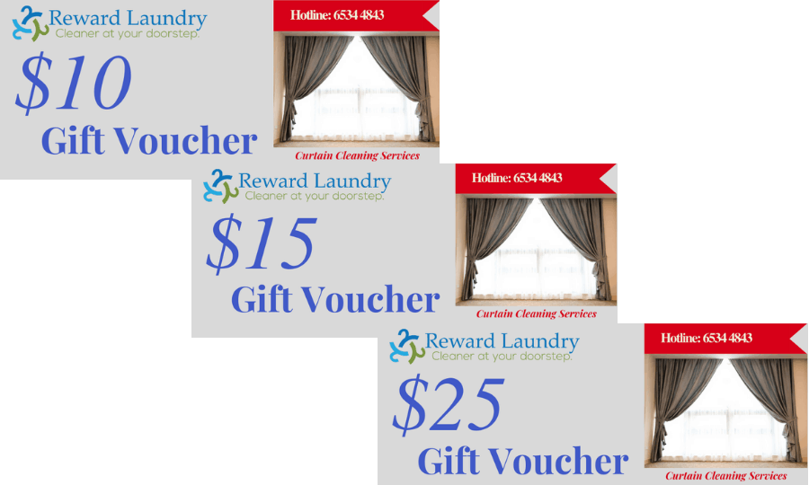 Curtain Washing Cash Voucher Curtain Cleaning Vouchers Singapore