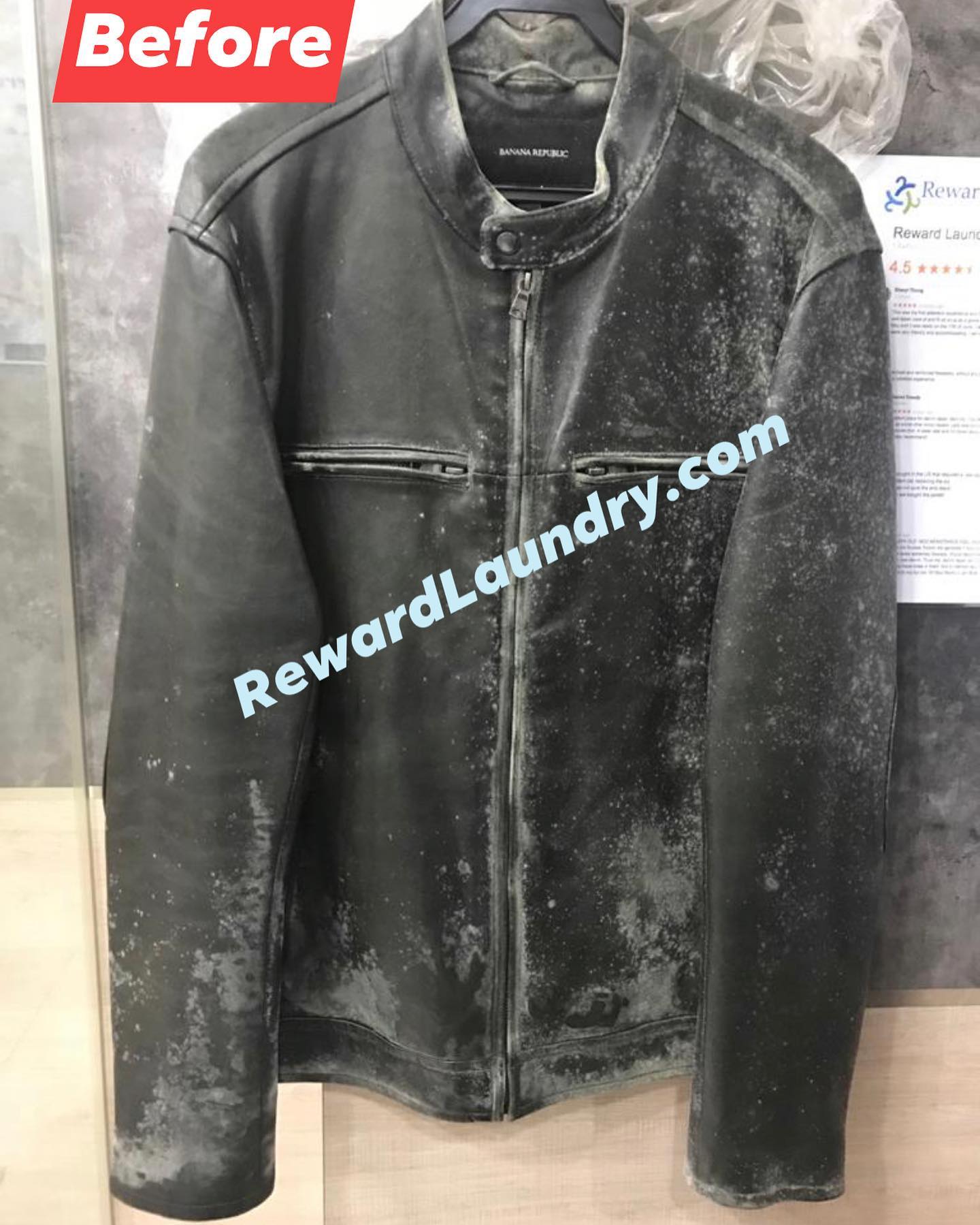 Leather Jacket Mould Removal Singapore