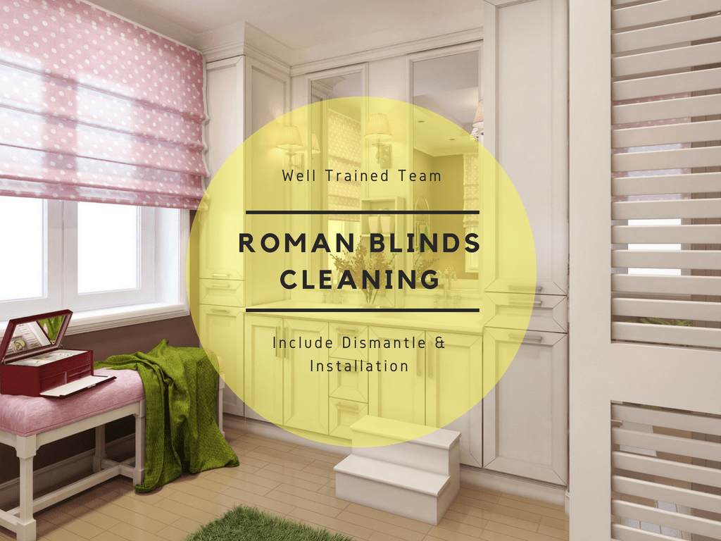 Roman Blind Cleaning Singapore