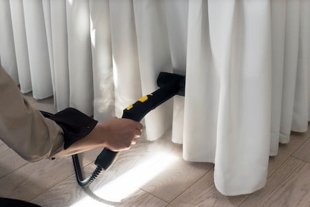 How to remove curtain stain