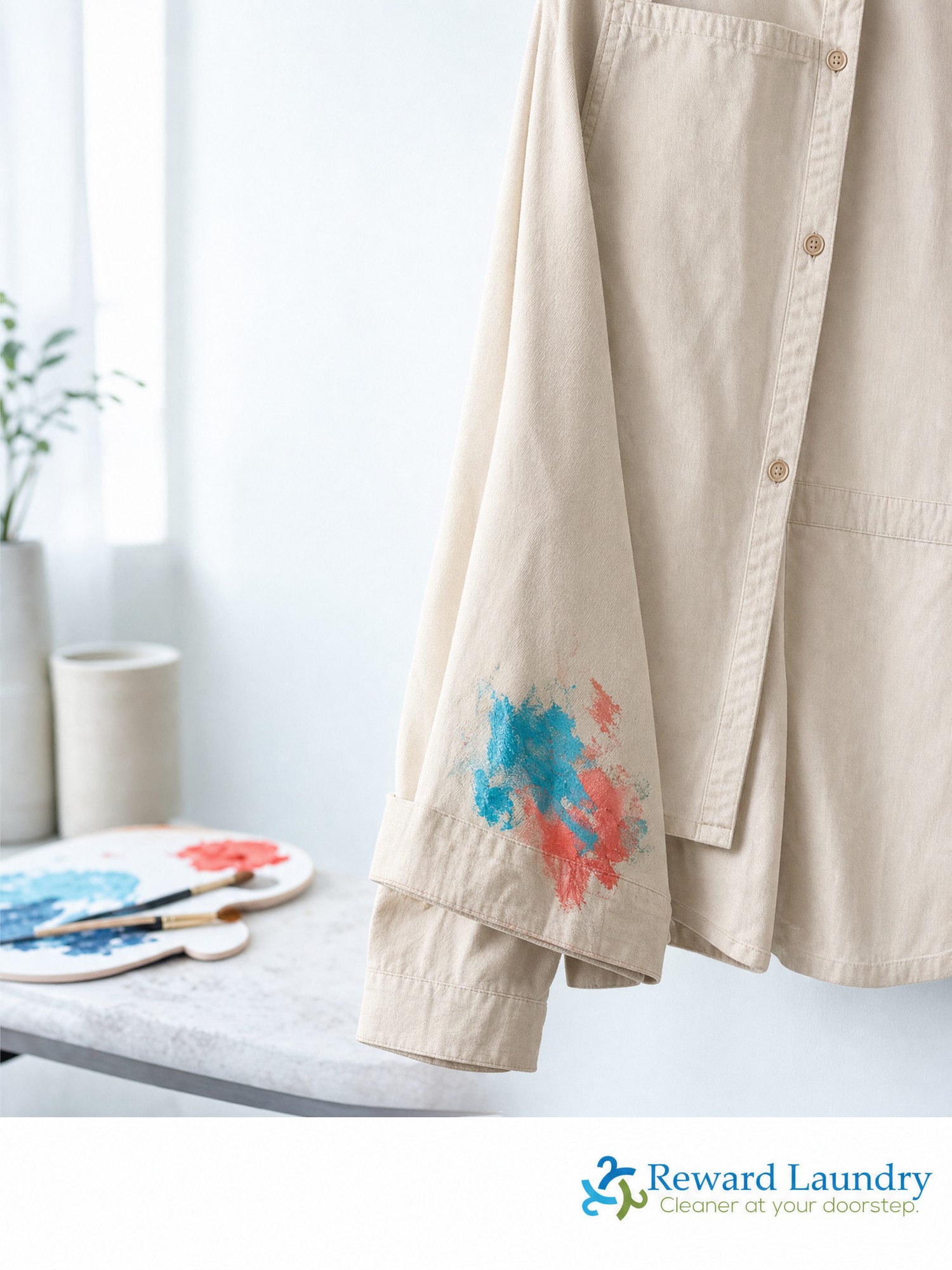 How to Remove Arcylic Paint Stains on Garment
