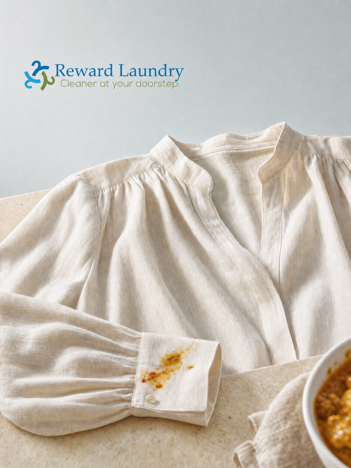 How To Remove Curry Stains On Garments