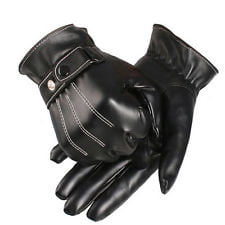 leather winter gloves