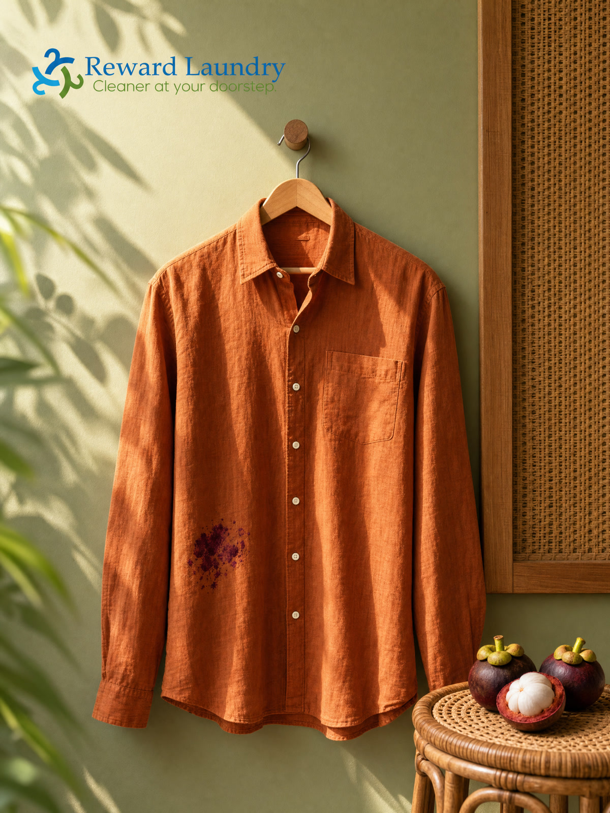 How to Remove Mangosteen Stains on Garment