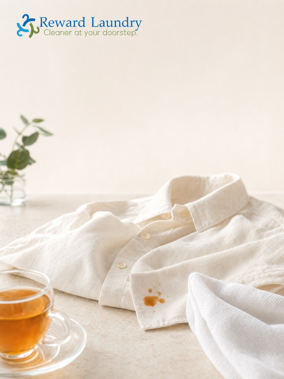 How To Remove Tea Stains On Garment